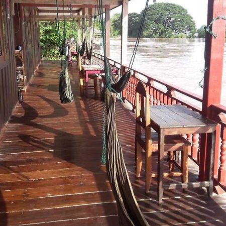Riverside Bungalow 호텔 Ban Dondét 외부 사진