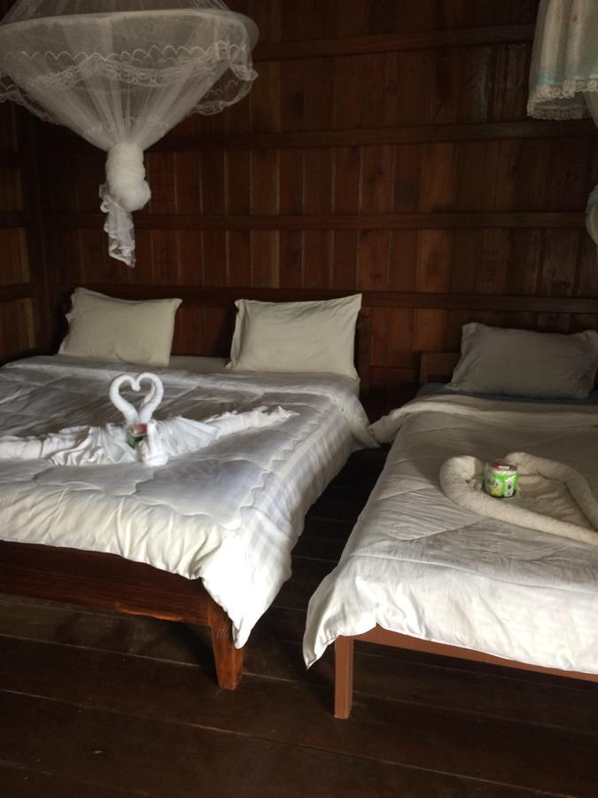 Riverside Bungalow 호텔 Ban Dondét 외부 사진