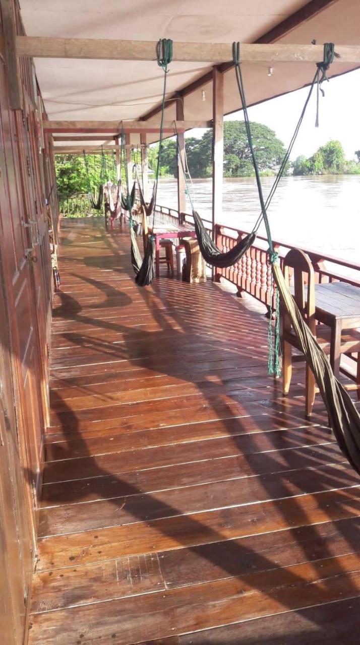 Riverside Bungalow 호텔 Ban Dondét 외부 사진