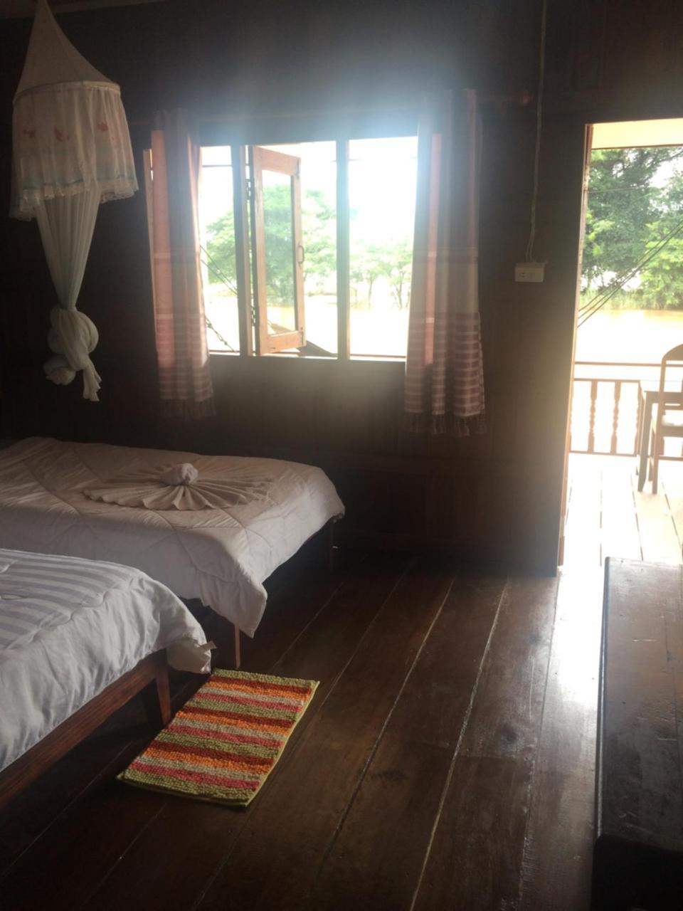 Riverside Bungalow 호텔 Ban Dondét 외부 사진